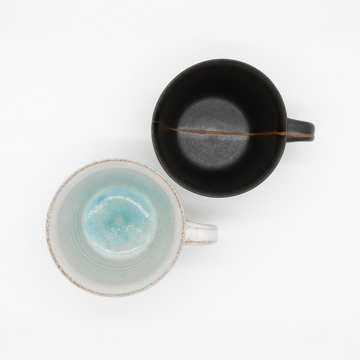 Two cups with handle, 200ml